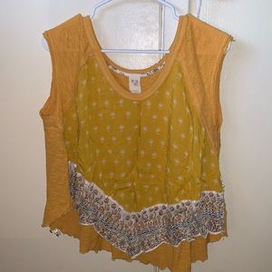 We The Free Yellow Shirt